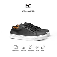 Mjc indonesia - original casual men's sneakers, formal black outdoor adult men's shoes