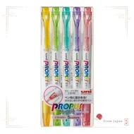 uni Mitsubishi Pencil Highlighter Propass Window Soft Color 5 Colors PUS102T5CS