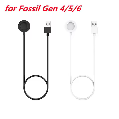 USB Charging Cable Cord Dock Charger Adapter For Fossil Gen 4/5/6 For Diesel For Michael Kors For Mi