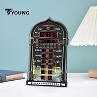 [In Stock] Azan Clock Muslims Praying Clock Time Reminding Alarm Clock Digital Clock