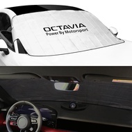 Car Front Windshield Sunshade Cover For Skoda Octavia A5 2 Tour A4 Mk1 Mk2 3 Rs 2006 1Z A7 5ers 2007