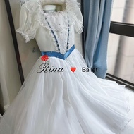 2025 New Style White Girls Graduation Prom Clara Ballet Long Skirt High-End Customized GDC Competiti