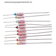 # exten # 10pcs 95°C/133°C/145°C/157°C/172°C/184°C/192°C/200°C/216°C/240°C Thermal Fuse .