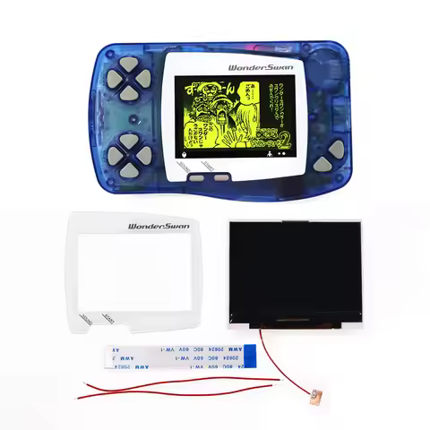 High Light Backlight LCD Display High Brightness LCD Screen Kit For Bandai WonderSwan For WS Game Co