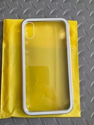 全新iPhone x/xs金屬框手機殼phone case with metal rim