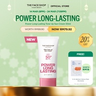 THE FACE SHOP Power Long-Lasting Tone Up Sun Cream SPF 50+ PA+++ 50ml