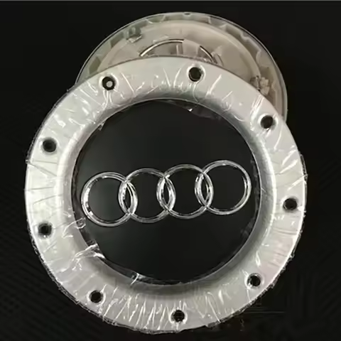 4Pcs 146mm Gray Black Rim Cover Wheel Center Hub Caps Automotive Accessories For Audi TT 8D0 601 165