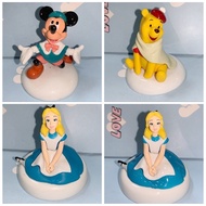 Di S Ni Alice in Wonderland Winnie the Pooh Cake Decoration Desktop Decoration Doll Model