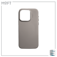 MOFT Snap Phone Case MOVAS Magsafe Compatible for iPhone 15 Pro 6.1/15 Pro Max 6.7" - Black/Taupe