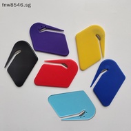 Fnw 1pc Mini Plastic Letter Opener Sharp Mail Envelope Opener Safety Papers Cutter Office School Supplies Accessories Wholesale SG