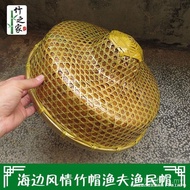 On Sale Top Travel Ready Stock Sea Hat Hat Bucket Hat Performance Sunshade Straw Hat Bamboo Rainproo