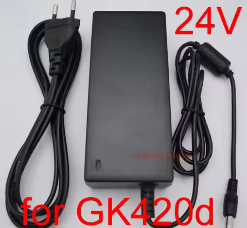 High quality IC solutions AC / DC 24V Power Supply For Zebra GK420d GX420d GK420t Printer Adapter EU