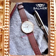 [Original] Balmer 7913G RG-1 Classic Men Watch with Sapphire Glass Brown Genuine Leather Official Warranty