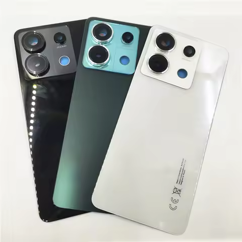 A+++ Rear Door Case for Xiaomi Redmi Note 13 Pro 5G 2312DRA50C Glass Battery Back Housing Cover Repa