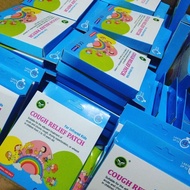 Authentic COUGH RELIEF PATCH Far Infrared Kids Natural Baby No Cough Herbal Relief Organic Patch