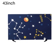 Cover TV Led 32inch / 43inch Sarung Penutup TV Motif Cantik Elastis Tutup TV