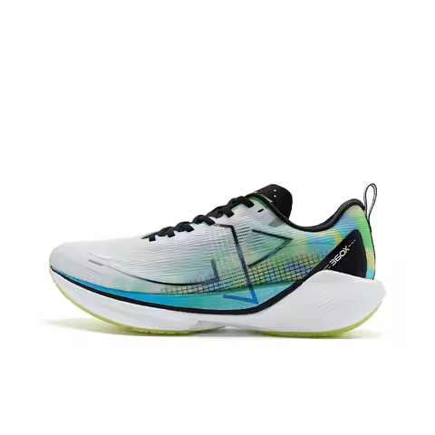 XTEP 360X Running Shoes Men's Low Top New White/Scallion Green/Sky Blue 976119110080//