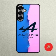 Case Samsung A57 A56 A36 A37 A50 A50 A51 A52 A53 A54 A55 Rubber Softcase ALPINE F1 Team