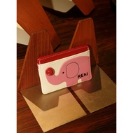 REhi ที่ใส่บัตรแบบหนีบ หนัง PU แท้ ช่องใส่บัตรหลายช่อง ดีไซน์สนุก ใช้งานได้หลากหลาย น้ำหนักเบา ขนาดก