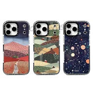 Piecing Together Hills Phone Case for IPhone 17 Pro Max 17Air 16 15 14 13 12 11 Shockproof Protect C