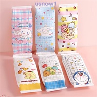 AHOUR1 Pencil Bag Anime Creative Kuromi Doraemon Cinnamoroll Student Pencil Cases