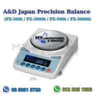 A&D Japan Precision Balance FX-i Series(FX-300i/FX-3000i/FX-500i/FX-5000i)