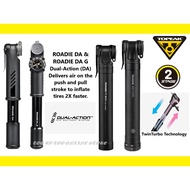 TOPEAK ROADIE DA/ROADIE DAX/ROADIE DA G (120 psi) & TOPEAK ROADIE TT/ROADIE 2STAGE MINI HAND PUMP (1
