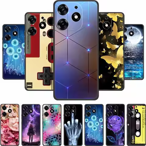 For Realme C61 Case RealmeC61 Phone Cover Black Silicone Soft Back Cover Case For Realme C61 Phone C