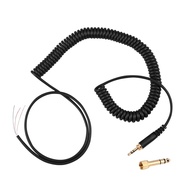 Untuk Beyerdynamic Dt 770/ 770pro/ 990/ 990pro Fon Telinga Fon Kepala Audio Spring Wire Coil Kabel