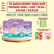 [B] [GIVE A GIFT]COMBO 3 BACKS OF SUPER DRY BOBBY ULTRA+ PANTS IN ALL SIZES M96 / L88 / XL76 / XXL70