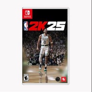 美版中文  國家籃球協會 2K25 ／NBA 2K25 ／ナショナル・バスケットボール・アソシエーション 2K25  Switch  Game
