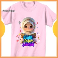 KATUN RKS - Short Sleeve Muslim Girls' Tops Ages 1-12 Years 30s Cotton Free Name Fashion Kids A6 69