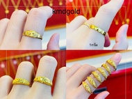 KMDGold แหวนทอง1กรัม ทองแท้ พร้อมใบรับประกัน