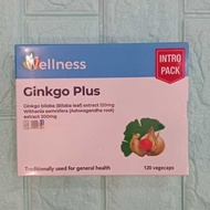 Wellness Ginkgo Plus (For Blood Circulation) 120s