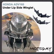 For HONDA  ADV160 Under Lip Side Winglet ADV160 Accessories ADV160 2024 Motorcycle Accessories