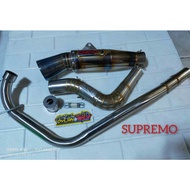 DAENG SAI4 GP WARRIOR OPEN PIPE WITH SILENCER HONDA SUPREMO