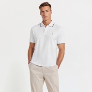 LTD เสื้อโปโลแขนสั้น ผู้ชาย สีออฟไวท์ | New Gen Polo Shirt | 00934