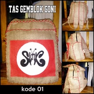 Slank Jute Gemblok Bag - AG Store