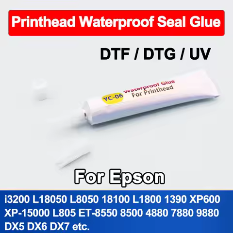 Printhead Sealing XP600 i3200 4720 DX5 DX6 DX7 Waterproof Seal Glue PrintHead Prevent Ink Liquid Dam