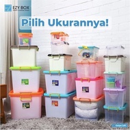 Ezy Box Container Box Plastic 45 Liter, 52 Liter, 75 Liter, 95 Liter Storage Box