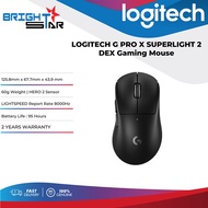 Logitech PRO X SUPERLIGHT 2 DEX Wireless Gaming Mouse