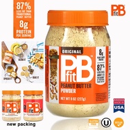 🇺🇸 Peanut Butter Powder PBfit, Original 87% Less fat, Plant based protein, Vegan