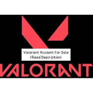 Valorant Account With Skins