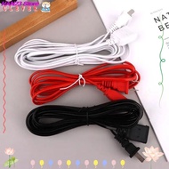 CLEVER Power Extension Cord, PVC Two-pin AC Power Cord, 2/3/5m Copper Wire