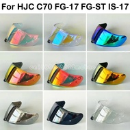 HJ20M Helmet Shield For HJC C70 FG-17 FG-ST IS-17 Motorcycle Helmet Visor Uv Protection Casco Moto V