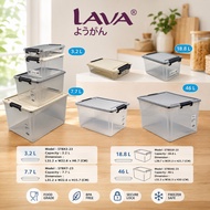 {NEW ARRIVAL} LAVA Homz Multipurpose Storage Box 3.2 L / 7.7 L / 18.8 L / 46 L