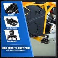 Dirt Bike Foot Pegs Footpegs Rest Pedal CNC for MX 650 500 MX650 MX500 SX500 Electric Dirt Bike Blac