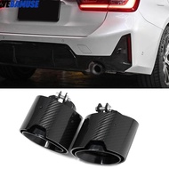 Carbon Fiber Exhaust for BMW G20 G21 320i 330i 330d Muffler Tip Replacement Trim Tailpipe M Performa