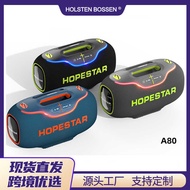 Hopestar Subwoofer High Power Audio Outdoor K Song with Microphone Computer Bluetooth Large Speaker