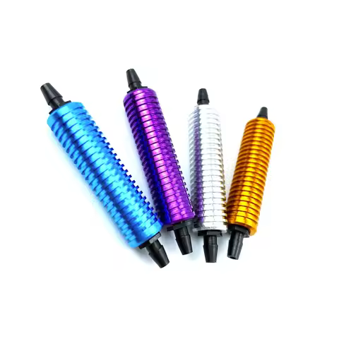 Aluminum Alloy 1/10 1/8 Back Pressure Cooler Glow Fuel Nitro Engine TD10009 RC Car HSP Buggy Monster